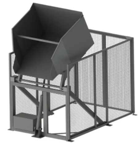 Basculator de containere Single Pivot Combo Dumper