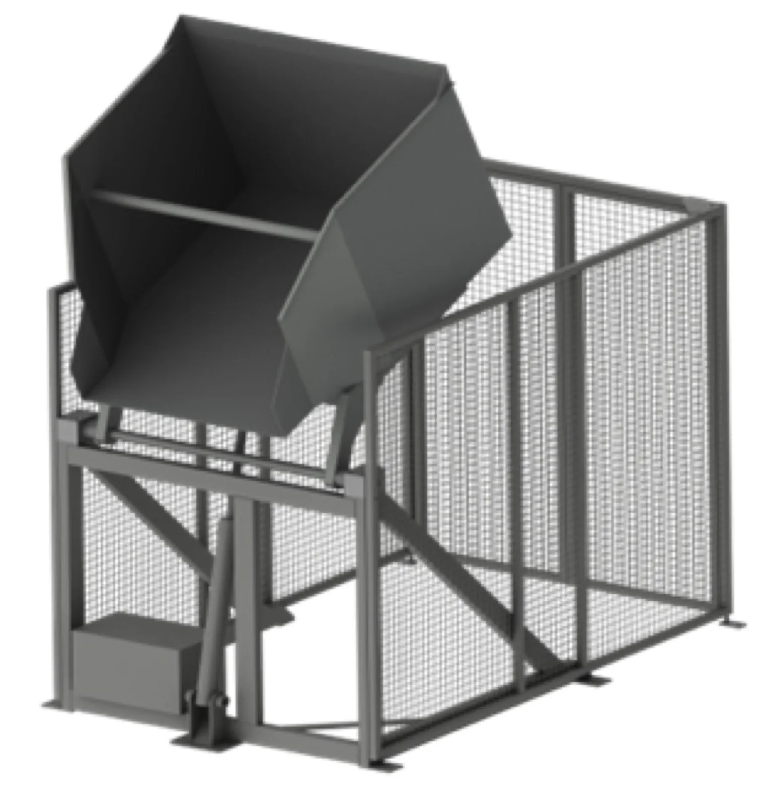 Basculator de containere Single Pivot Combo Dumper