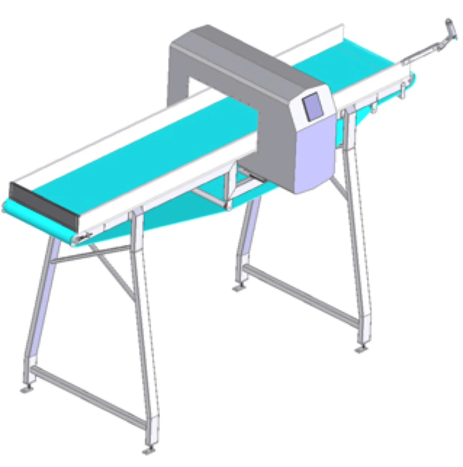 Transportor cu bandă cu detector de metale AM2C Transfer Conveyor