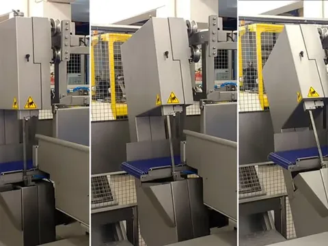 Ferăstrău automat cu bandă pentru tăiere înclinată SRA-D — fotografia 5