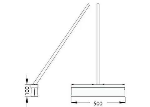 Racletă și perie de curățat pardoseala LS 569 / LS 570 — fotografia 4