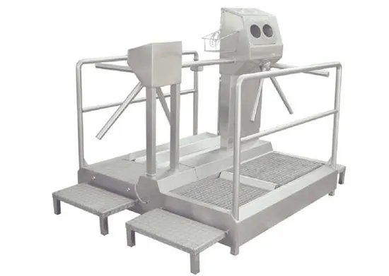 Filtru sanitar compact cu 2 perii ECH 360