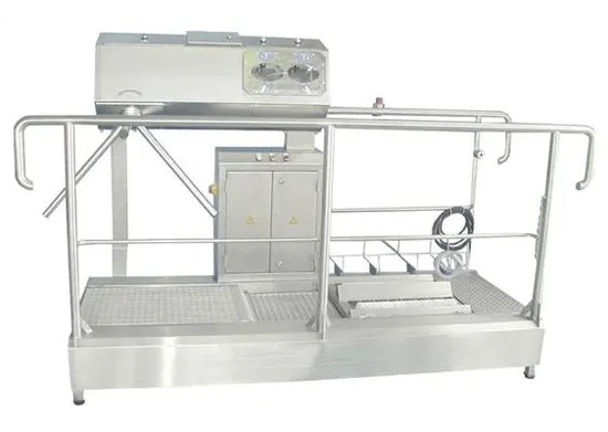 Filtru sanitar compact cu 2 perii ECH 350