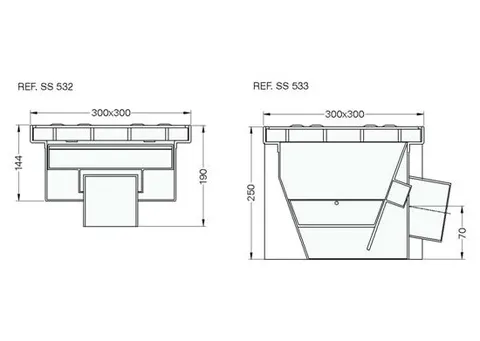 Sifon de pardoseală SS 530 – SS 625 — fotografia 4