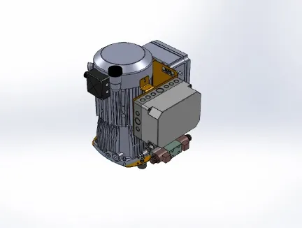 Agregat hidraulic EFA 145 bar cu răcitor (H) 400 V, 50 Hz pentru EFA Z 078 E și EFA Z 090 E