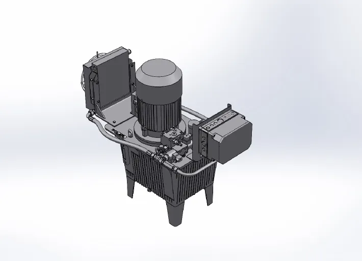 Agregat hidraulic EFA 200 bar cu răcitor (H) 400 V, 50 Hz