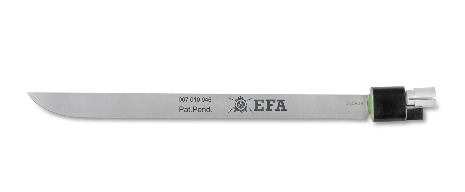 Cuțit drept EFA, 190 mm, îngust, ascuțit