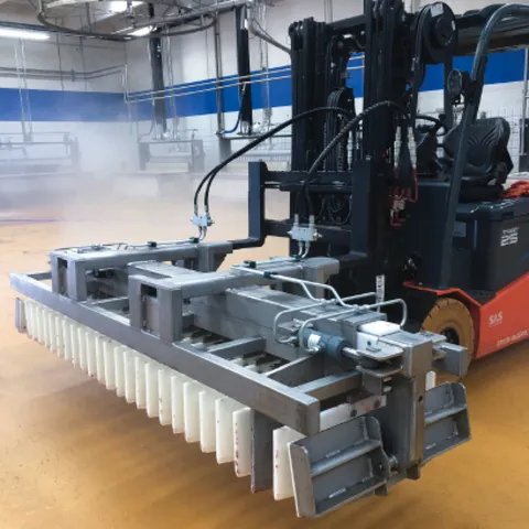 Linie automată cu basculator de containere și stivuitor Bin tipper & Forklift 20-663795