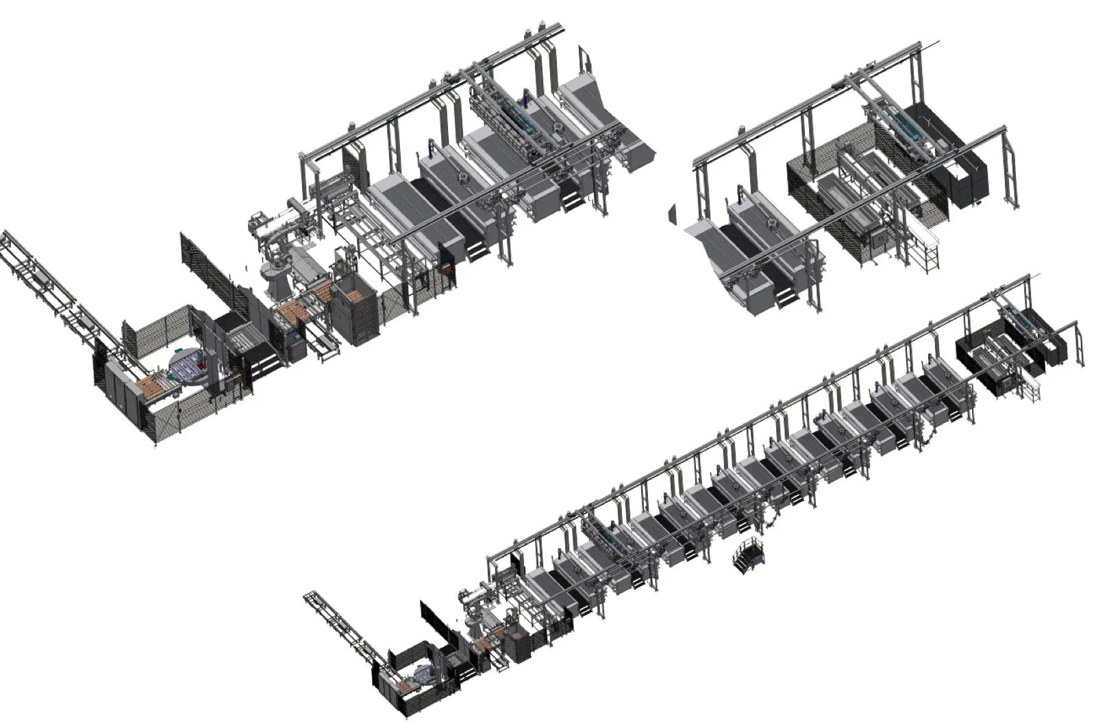 Linie semi-automată de încărcare cu macara și pompă Crane loading & Pump loading 122-659023