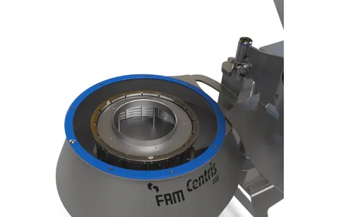 Mașină centrifugală de feliat migdale Centris 400A — fotografia 4