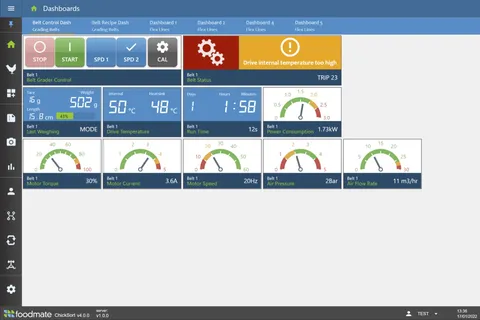 Software de control al producției, gradare și distribuție ChickSort 4.0