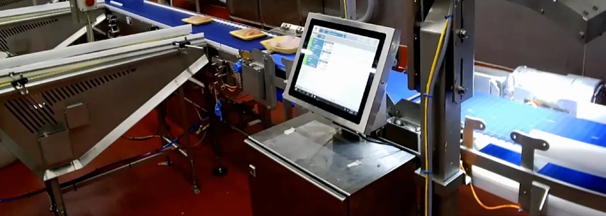 Sistem de gradare, ambalare și distribuție pe tăvi TraySort