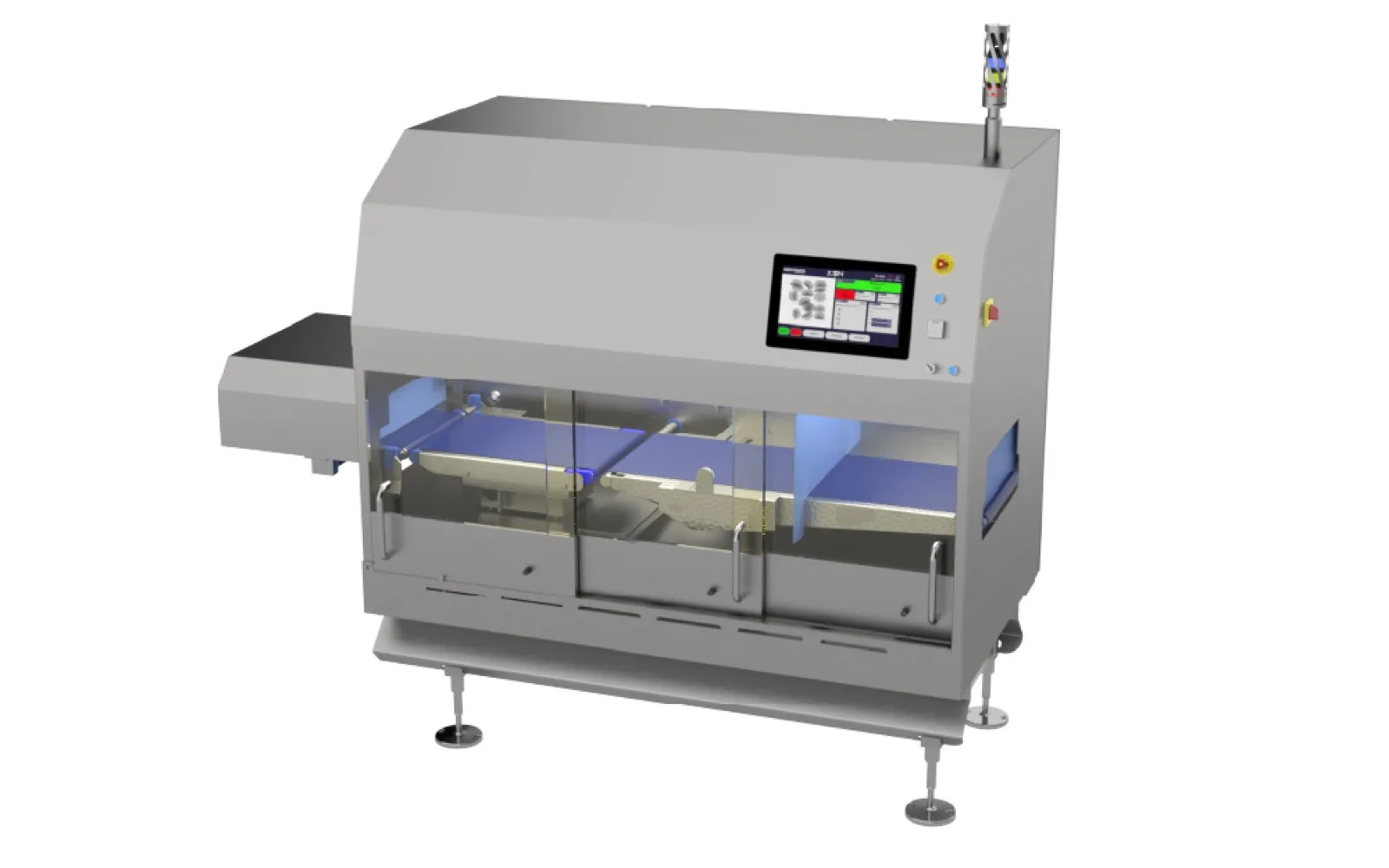 Sistem combinat raze X și cântar dinamic de verificare Icon X-ray Combination