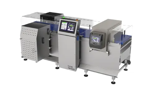 Sistem combinat cântar dinamic de verificare și detector de metale Raptor Combination