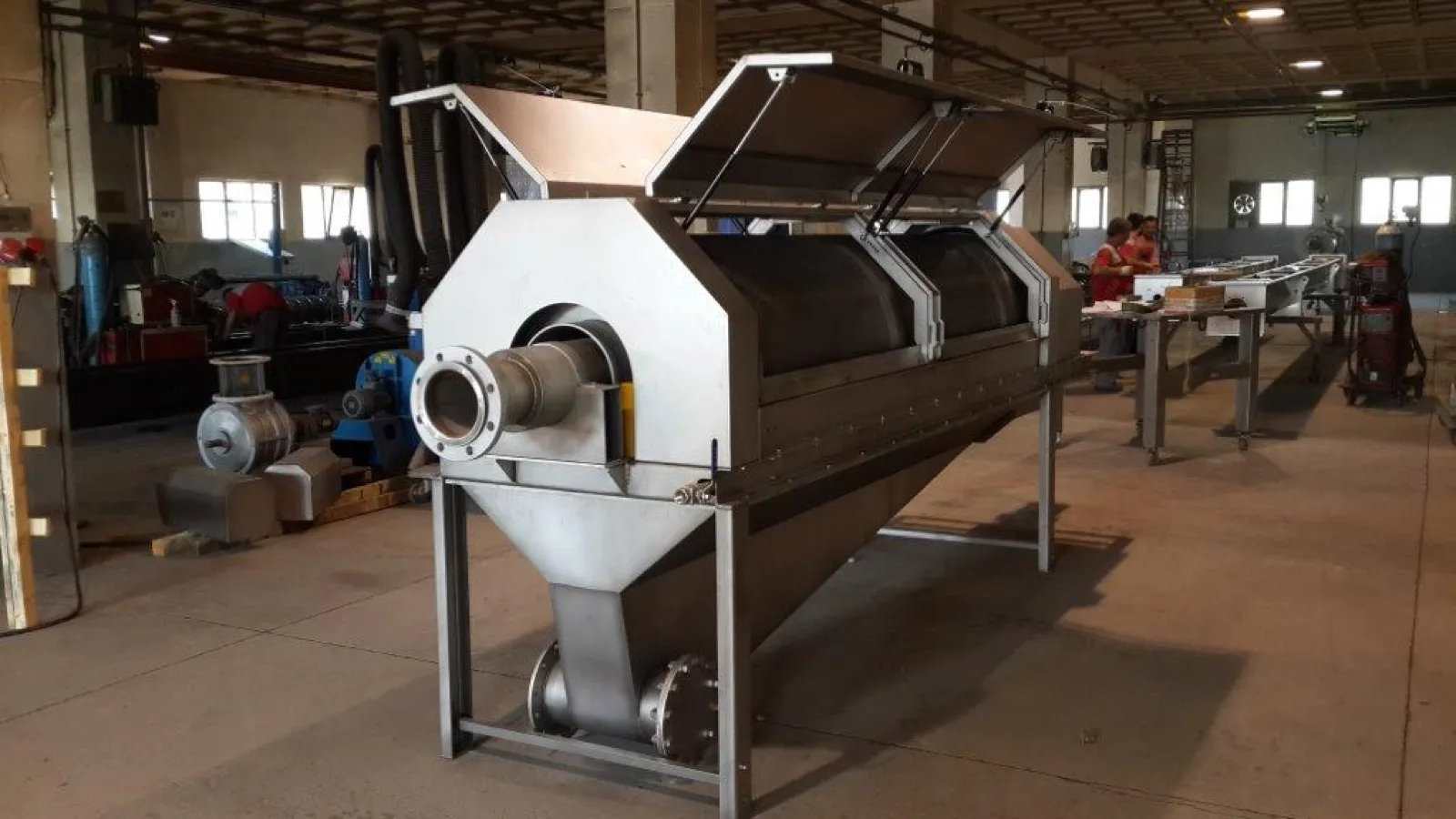 Separator de apă pentru subproduse și pene Mavitec Separator