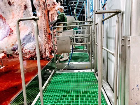 Platforme pneumatice de prelucrare pentru bovine