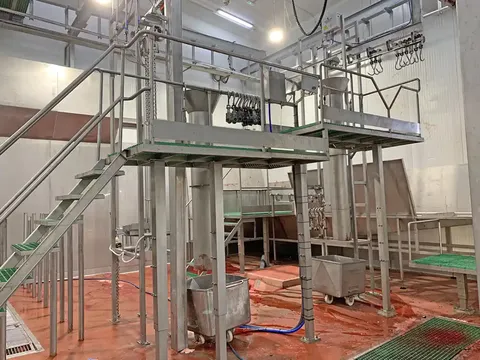 Platformă de transfer bovine