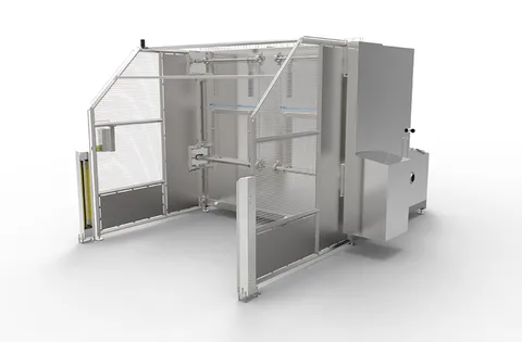 Cabină dublă de spălat cărucioare de carne LC-200 Twin