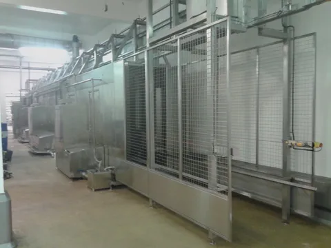 Tunel de spălat rafturi și cărucioare de afumare TR-2500 — fotografia 4